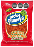 Luky Gummys Gajos de Naranja