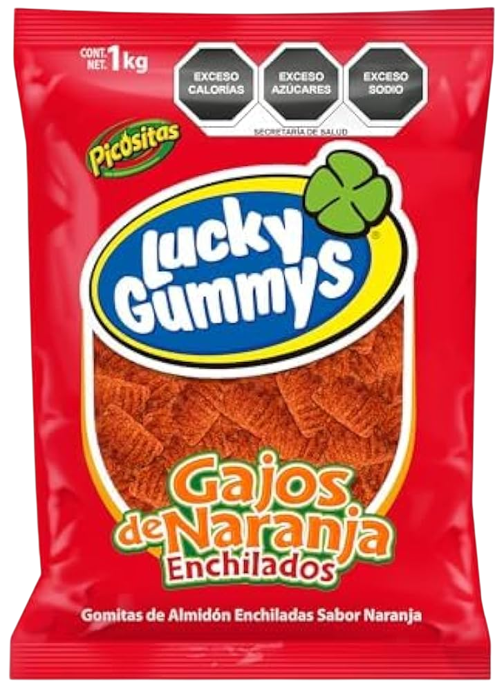 Luky Gummys Gajos de Naranja